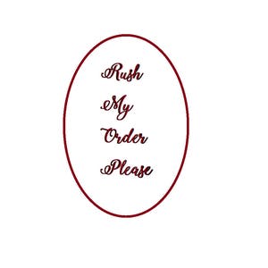 Rush My Order Please, Add On, Add on With Item