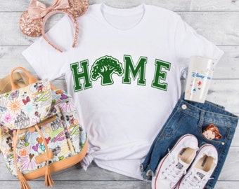 Disney thuis shirt, Disney levensboom thuis shirt, Disney dierenrijk shirt, Disney tshirt, Disney shirt, levensboom Disney thuis shirt