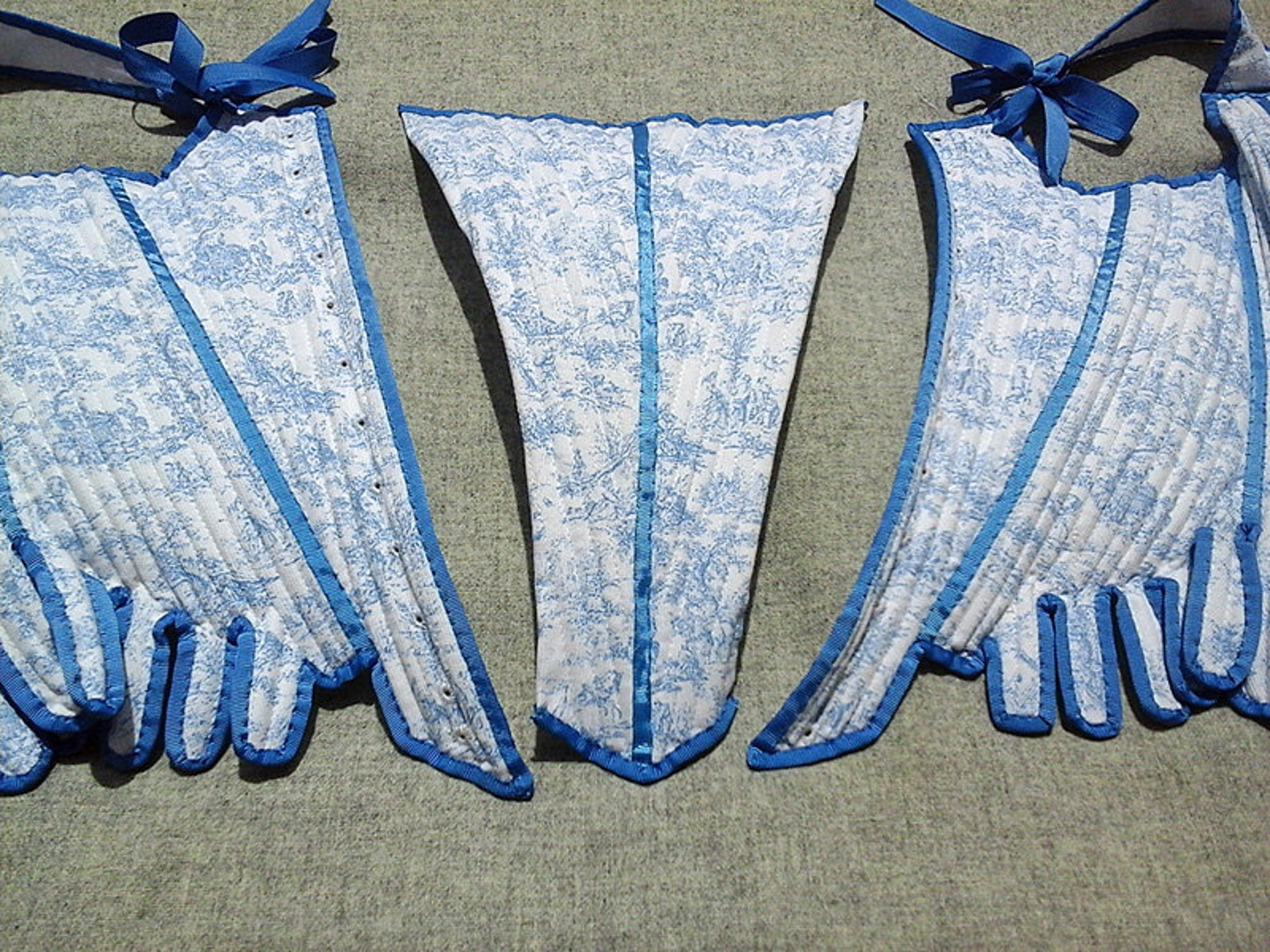 18th Century Corset With Stomacher, Rococo Custom Corset - Etsy