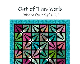 Nicht von dieser Welt Quilt Pattern- Digital Download