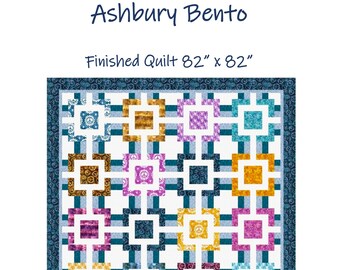 Ashbury Bento Quilt Pattern- Digital Download