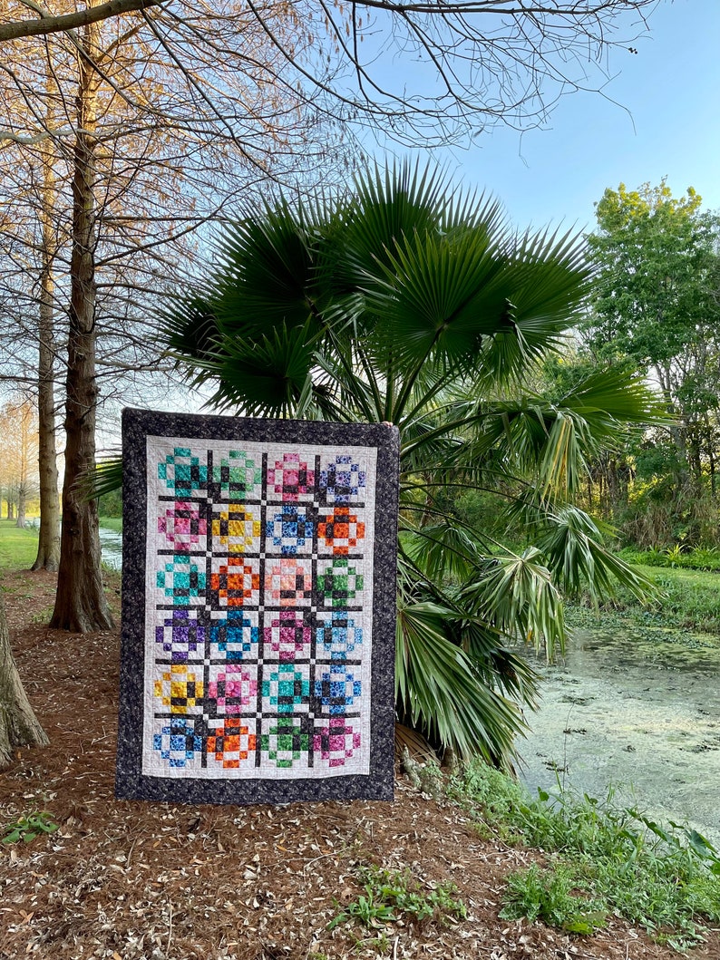 Finger Painting Quilt Pattern Digital Download Etsy