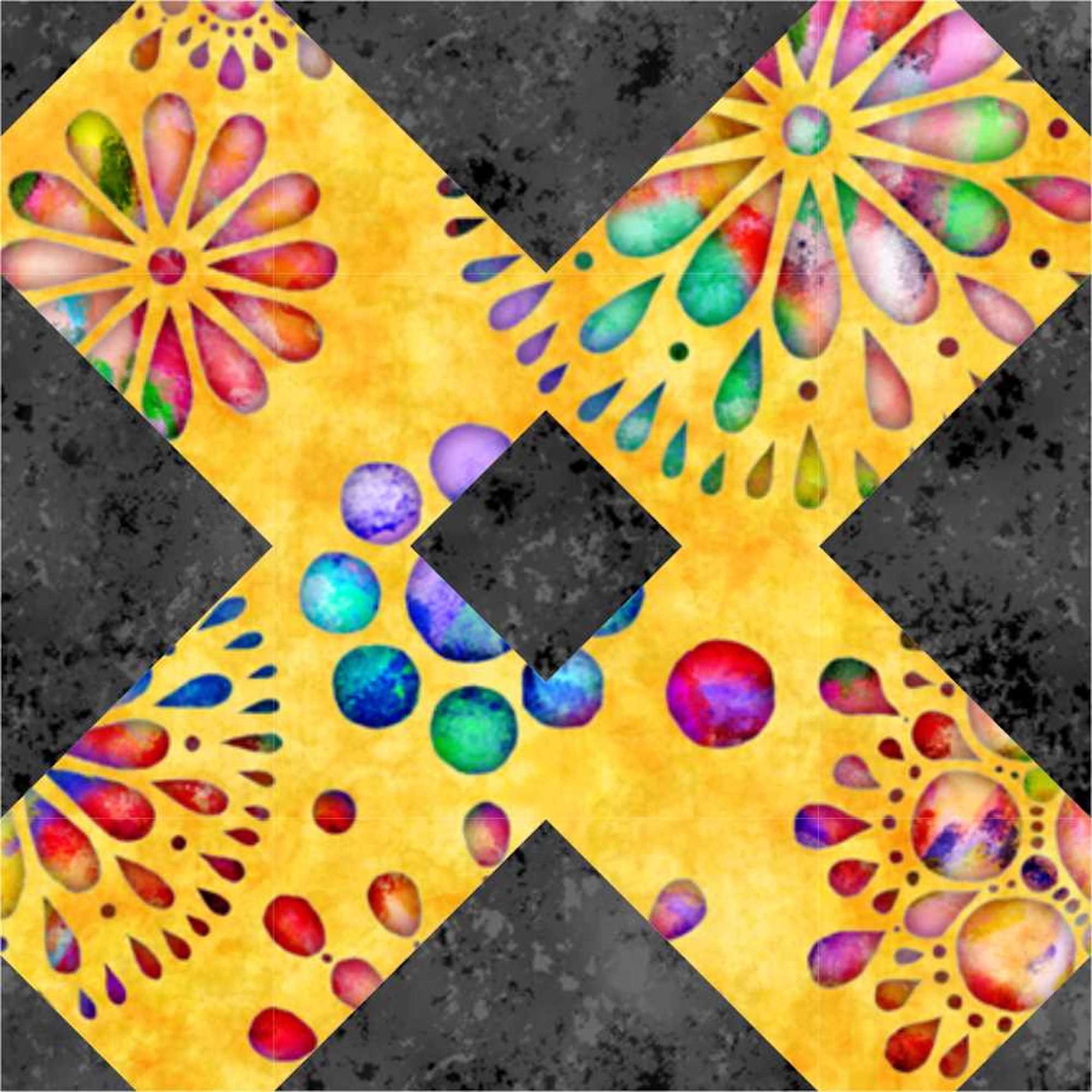 Feeling Groovy Quilt Pattern- Digital Download - Etsy