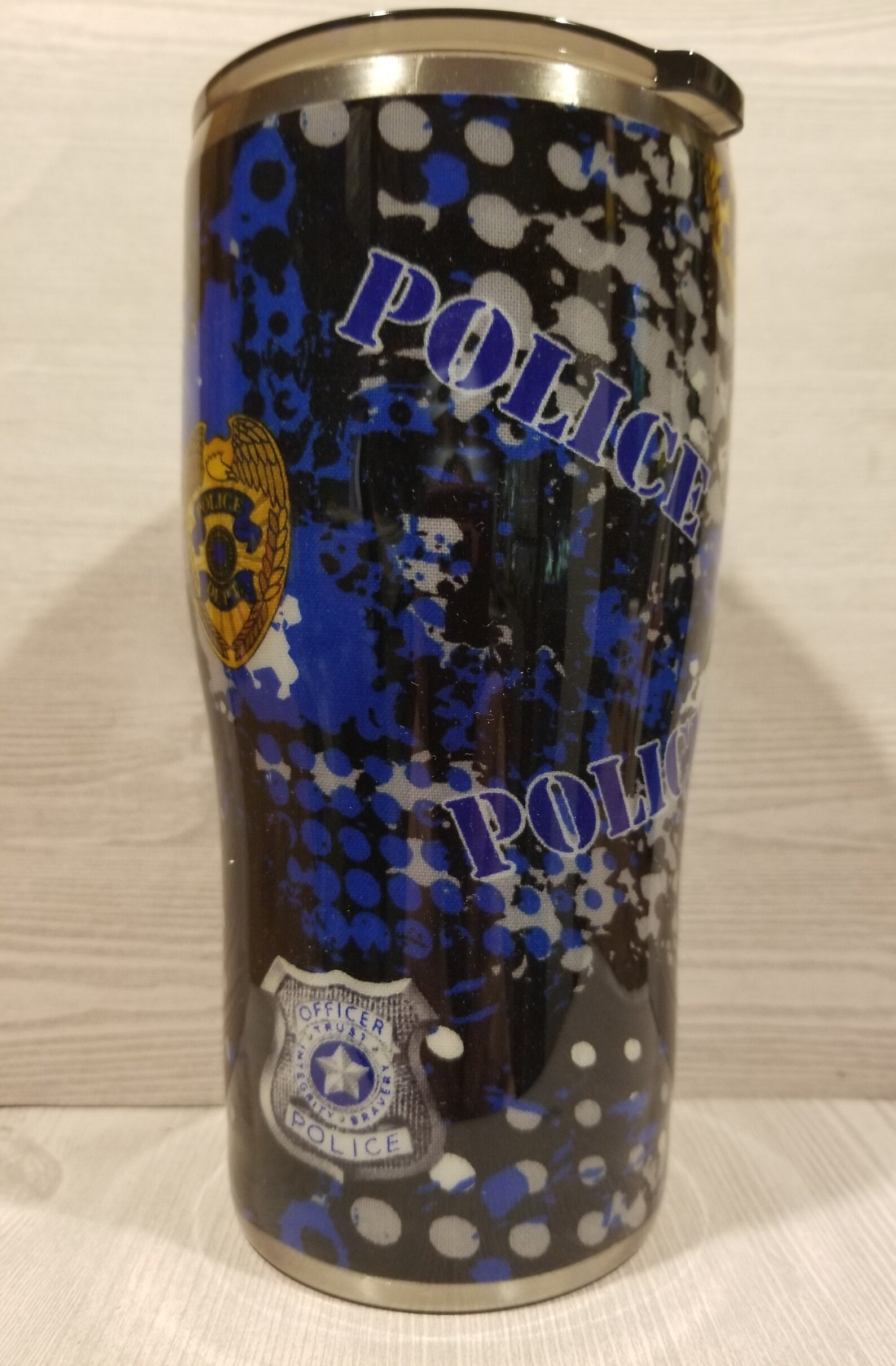 Police Tumbler Law Enforcement Tumbler Etsy