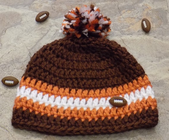 cleveland browns baby hat