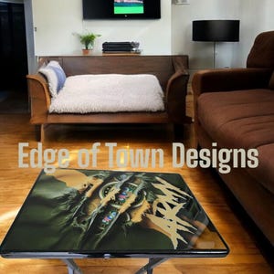 Custom Military TV Tray, TV Tray, Sports Table, Man Cave TV Tray, End Table, Foldable Tray Table, Dinner Tray Table, Game Day Table