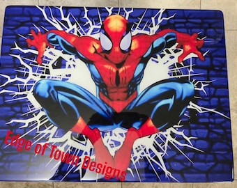 Siderman TV Tray, TV Tray, Foldable Tray Table, Dinner Tray Table, Game Day Table, Homework Table