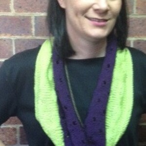PATTERN DIGITAL PDF - Lunarcy Knitted Cowl 8ply