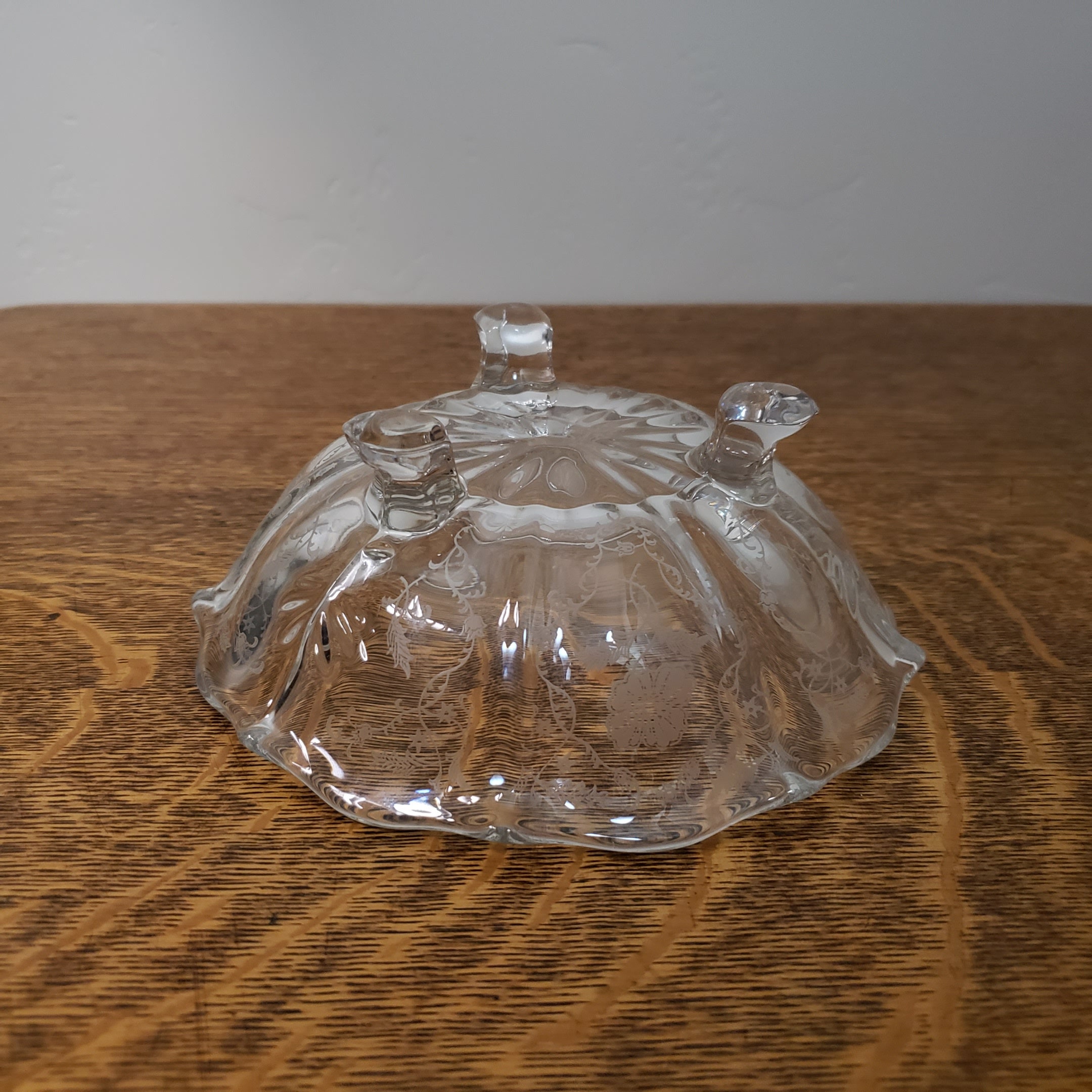Fostoria Shirley Three Footed Candy Dish Etsy
