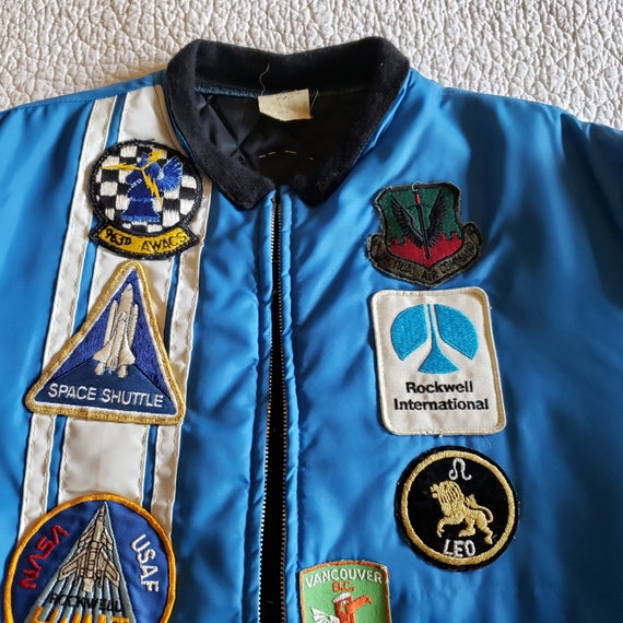 1980's NASA Mission Patch Jacket - Total of 35 Pa… - image 6