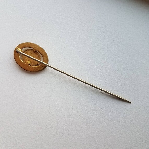 8pcs silver Lapel Pin Stick Pin Clutch 4x65mm With 5mm Pad