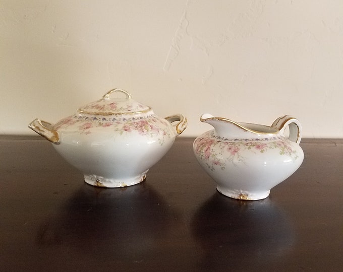 GDA Haviland Limoges Sugar and Creamer Etsy