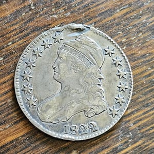1822 Capped Bust Silver Half Dollar
