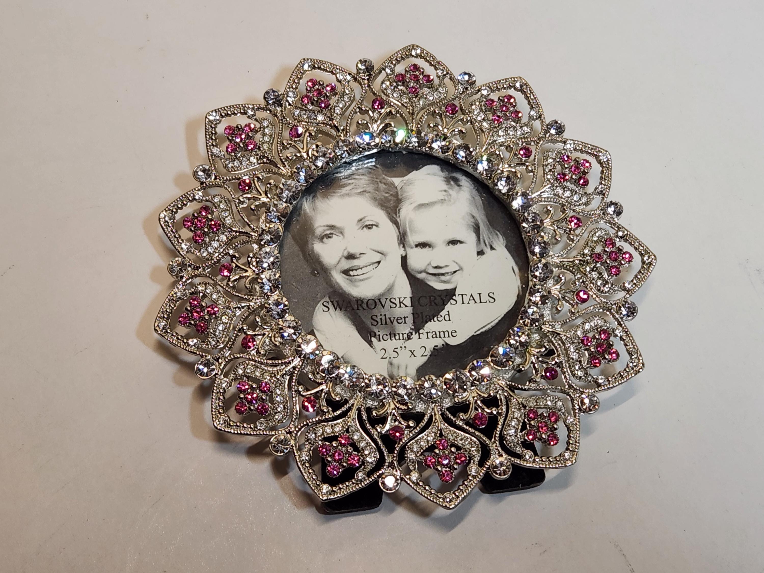 Swarovski Crystal Picture Frame - Etsy