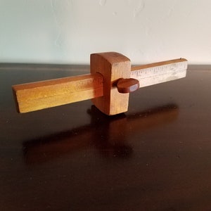 Wooden Woodworking Pencil Gauge Marker 50cm 20inch Tumbler Pencil