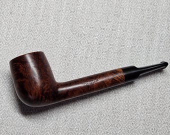 Churchill 799 Smooth Grain Billiard Style Pipe with Saddle Bit
