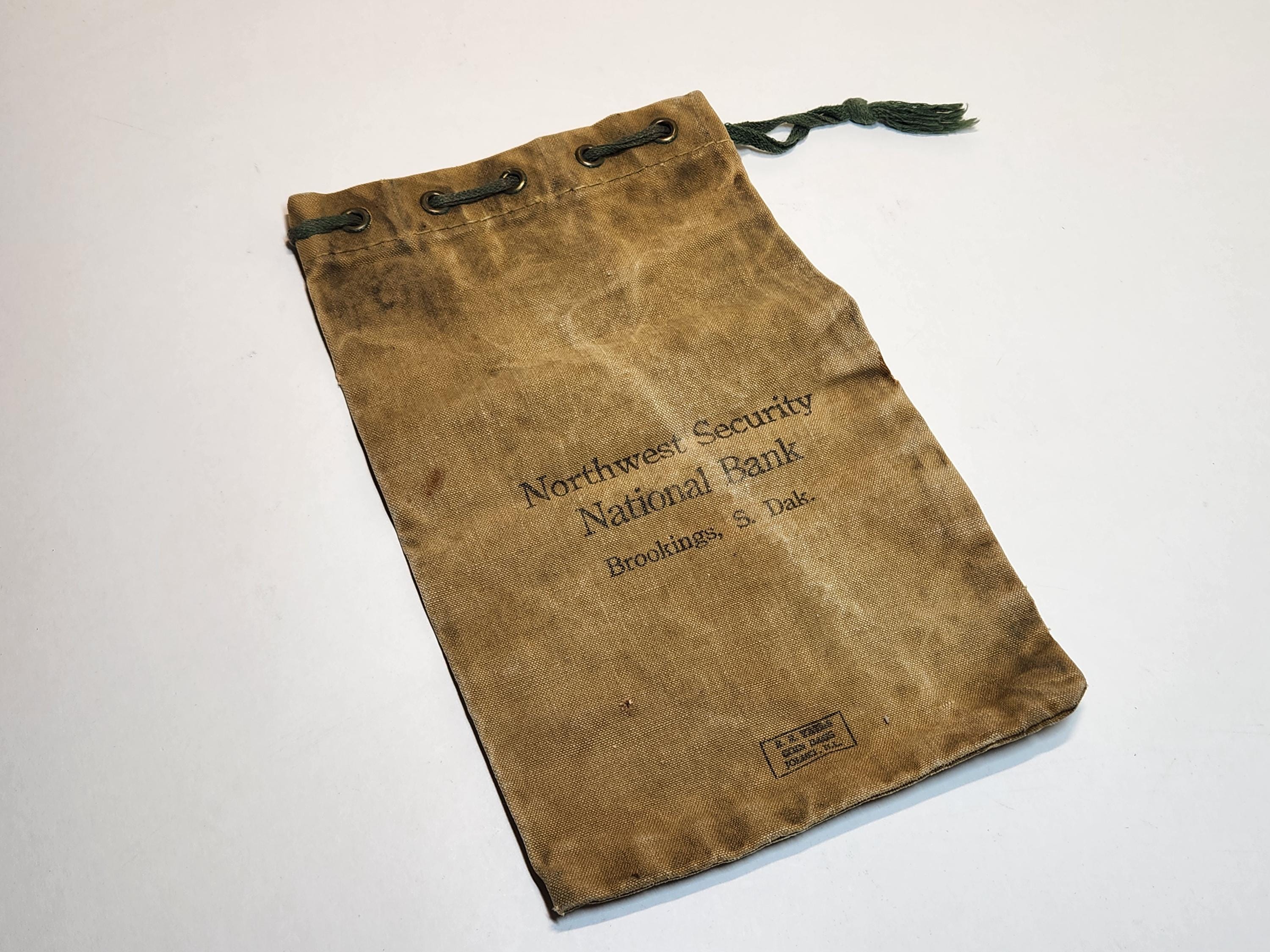 Antique Bank Bag - Etsy