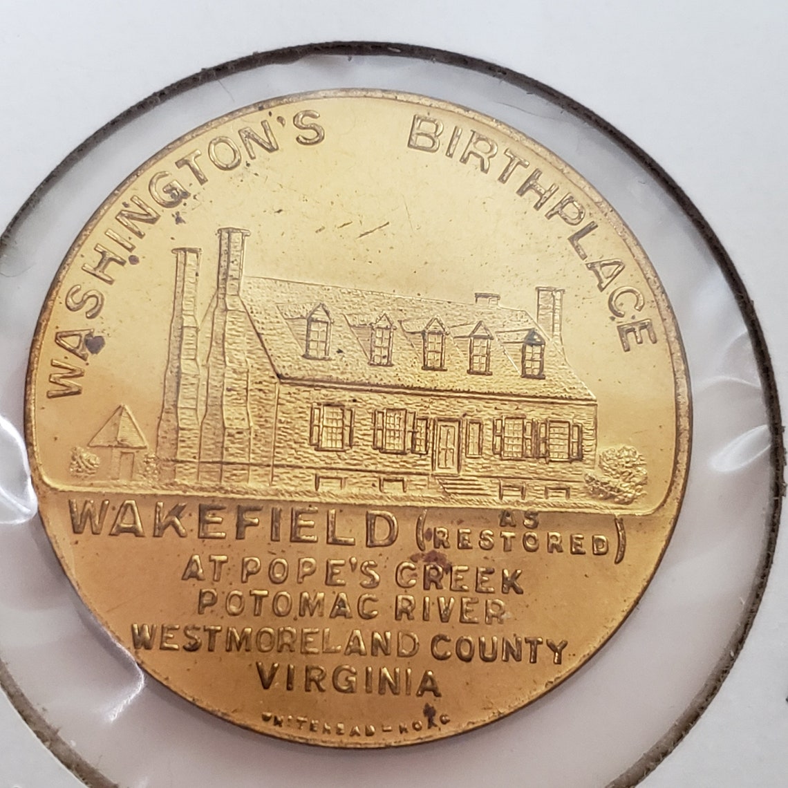 Lot of Three Tokens G Washington Bicentennial Made A Mason Etsy