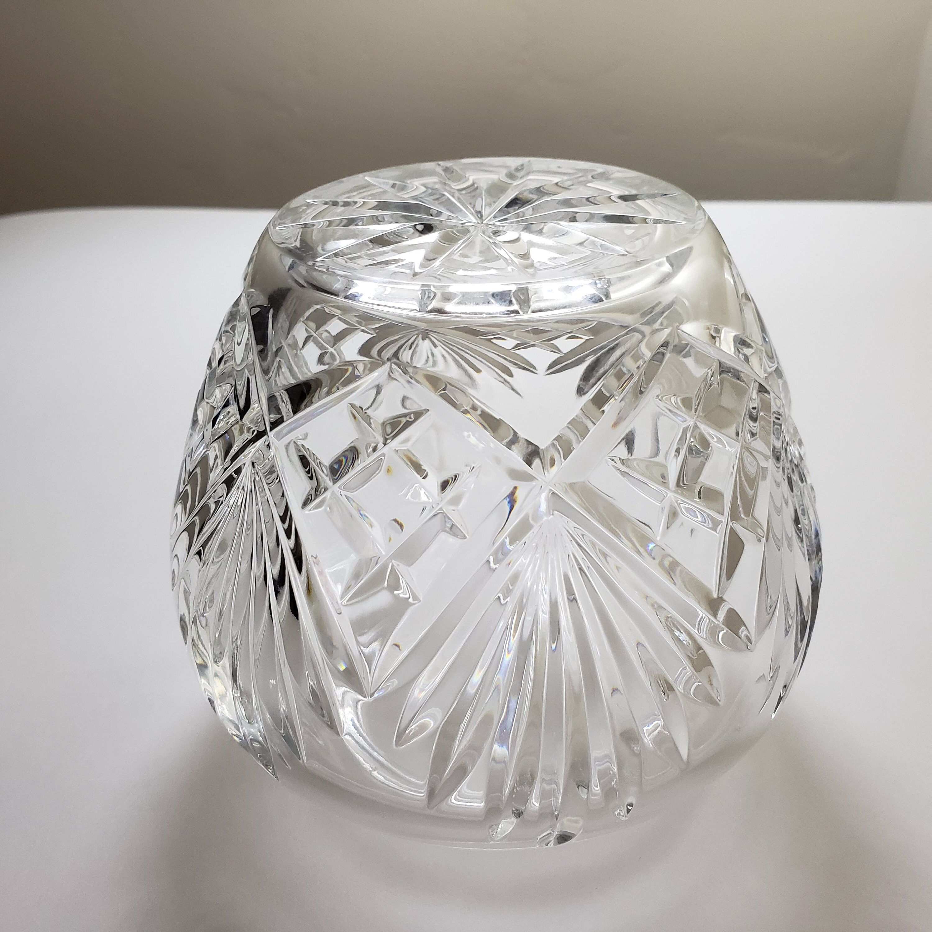 Polished Crystal Vase by Crystal Clear Made in Poland - Etsy