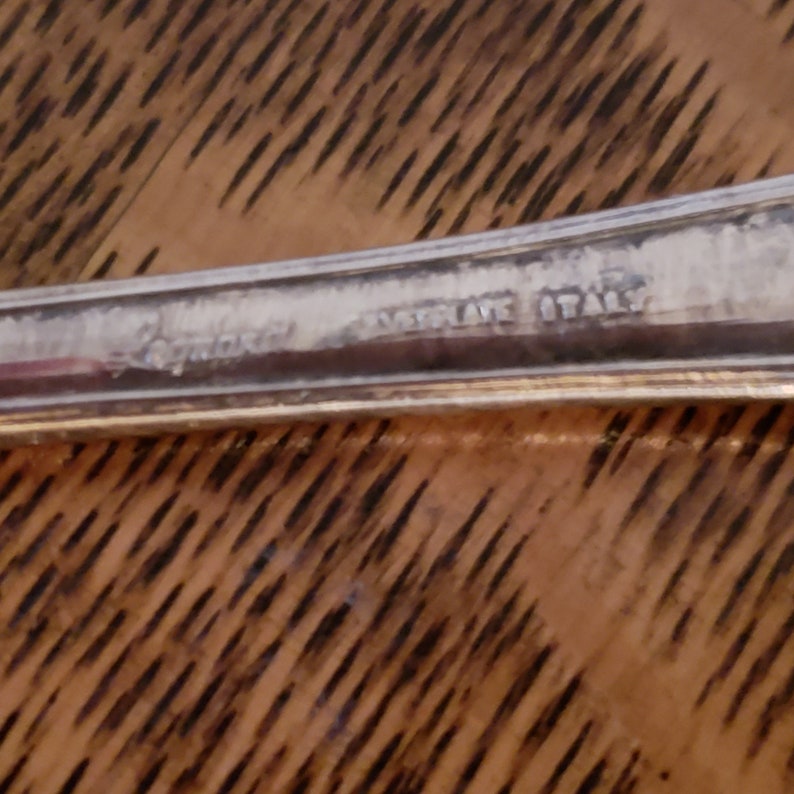 Silver Plate Fish Server Piece Made in Italy Leonard Etsy