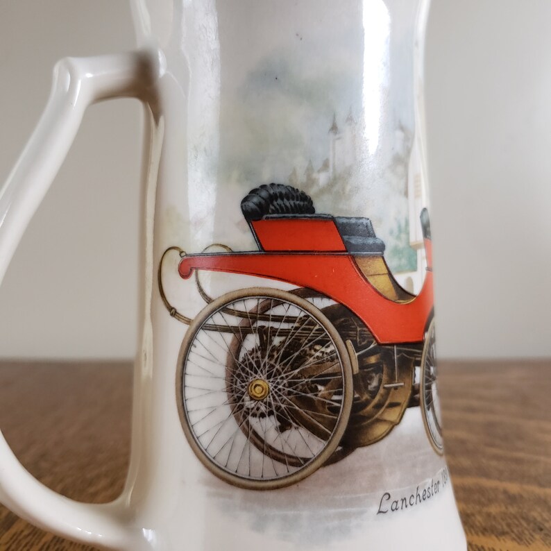 McCoy Pottery Beer Stein Mug Lanchester 1895
