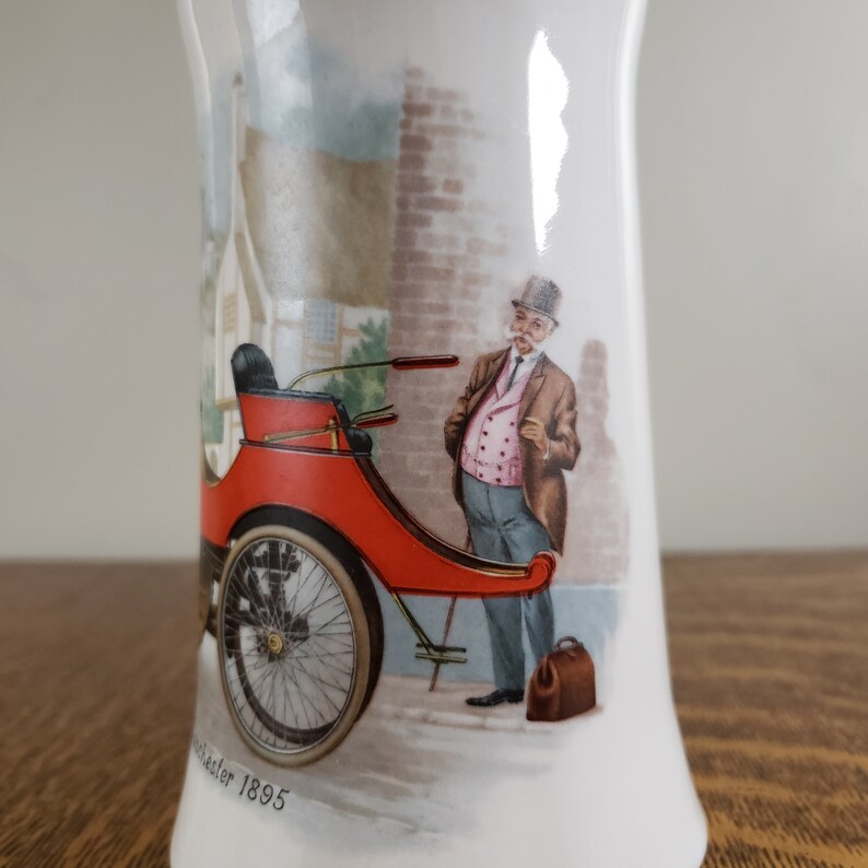 McCoy Pottery Beer Stein Mug Lanchester 1895