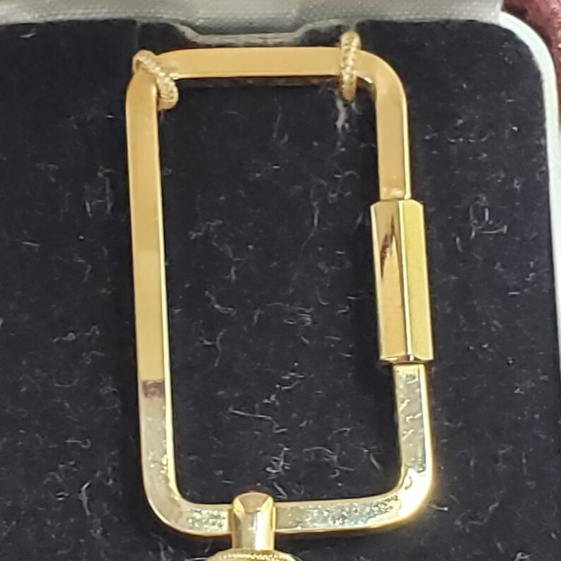 Anson Gold Tone Key Ring Etsy