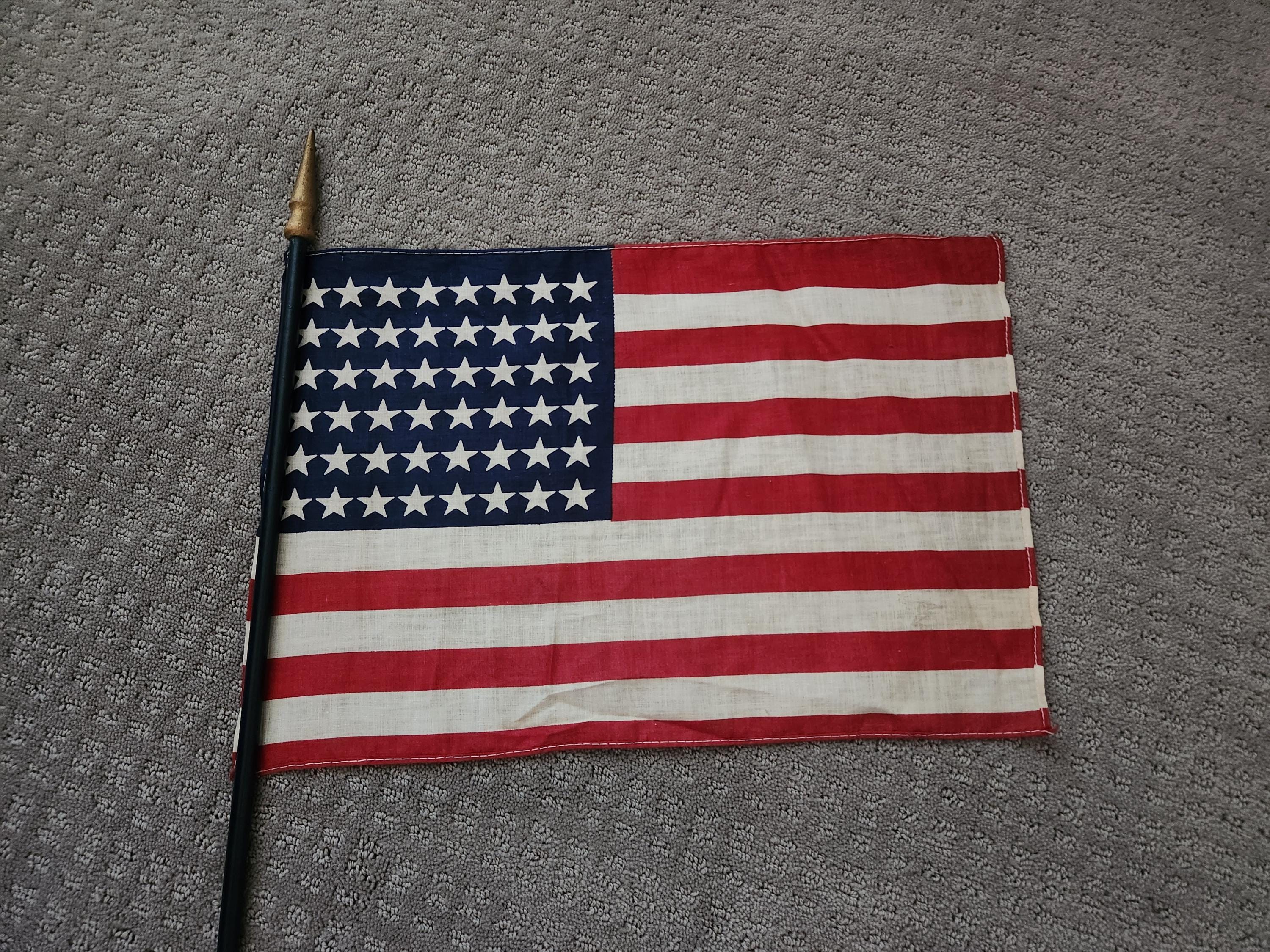 Vintage 48 Star Us Flag - Etsy