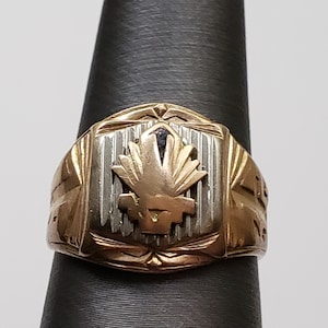 Vintage 10K Gold 1932 Class Ring