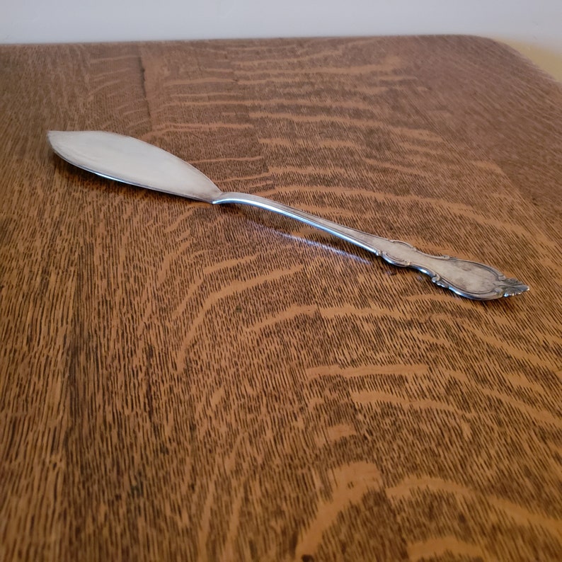 Silver Plate Fish Server Piece Made in Italy Leonard Etsy