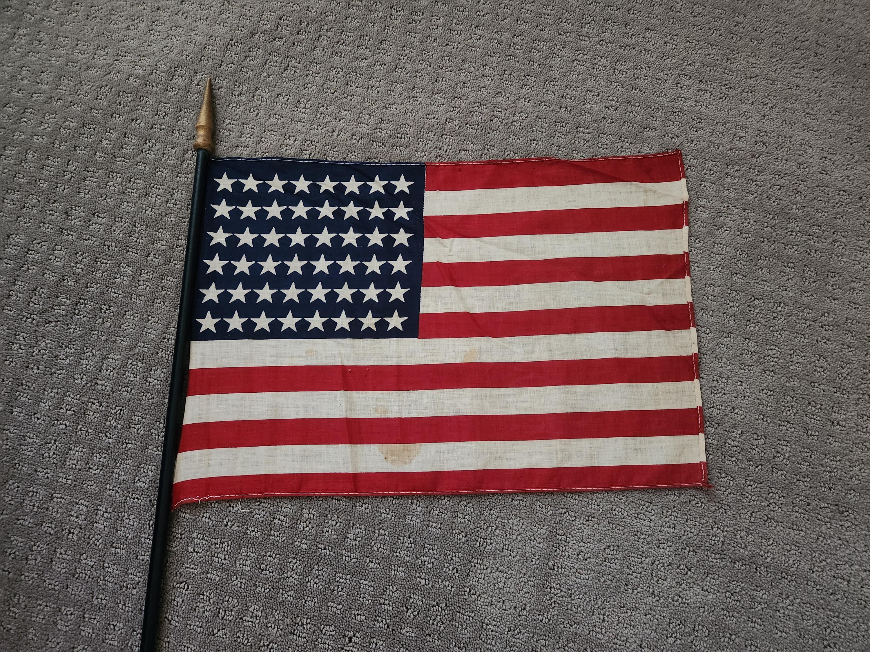 Vintage 48 Star Us Flag - Etsy