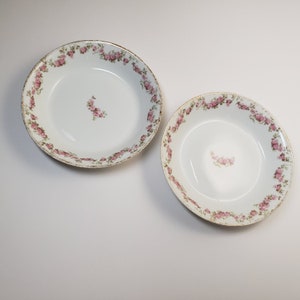 Haviland Limoges Coupe Soup Bowls