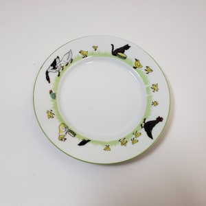 Antique MZ Austria Porcelain Childs Plate by Habsburg China Co.