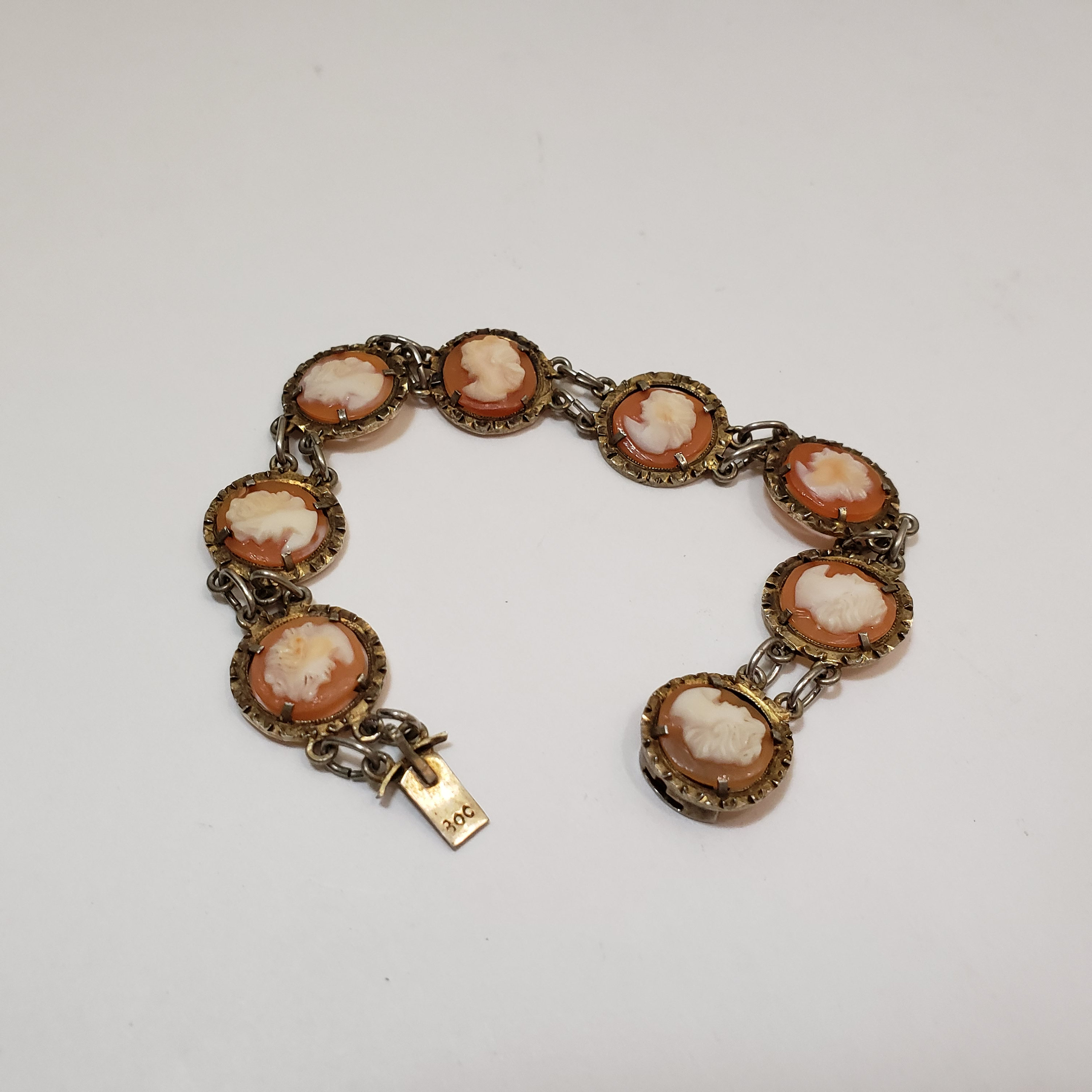 Buy Antique Sterling Cameo Bracelet Online in India Etsy