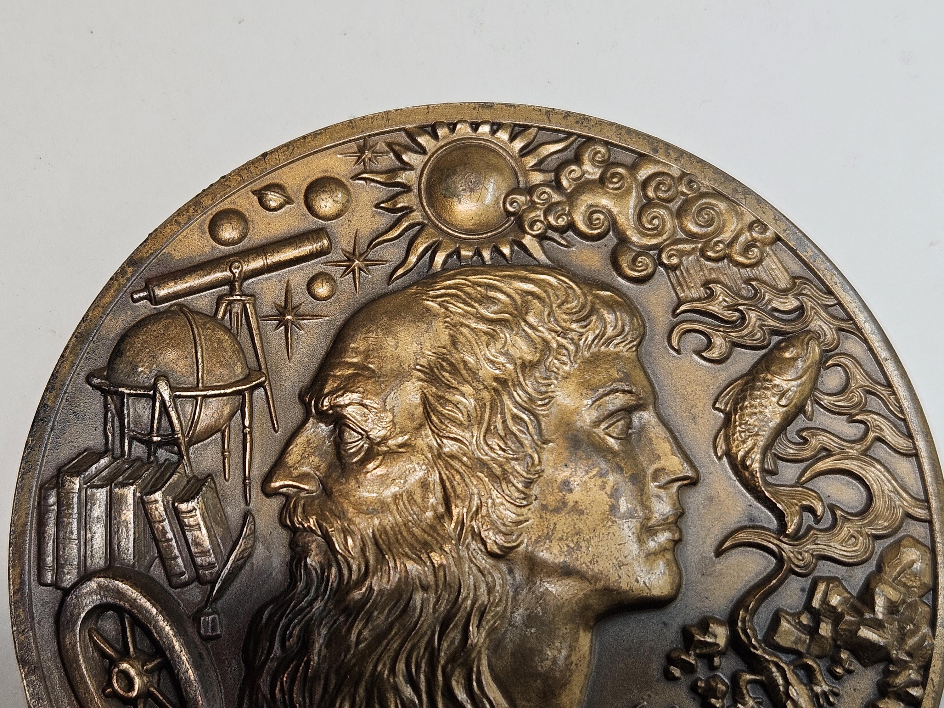 1977 Franklin Mint Annual Calendar/art Medal - Bronze - Etsy