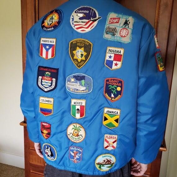 1980's NASA Mission Patch Jacket - Total of 35 Pa… - image 3
