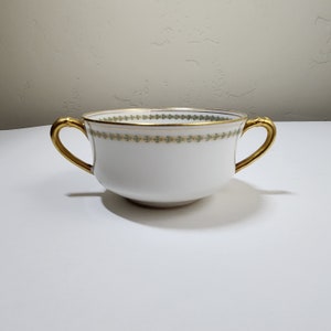 Haviland & Co. Limoges, Schleiger #587 Smooth Blank - Bouillon Cup no Saucer