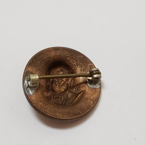 1930 Lincoln Cent/Penny Pop Out Pin - image 5