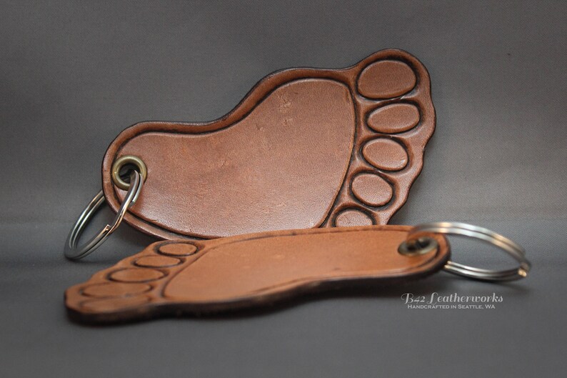 Key fob Big Foot MADE TO ORDER