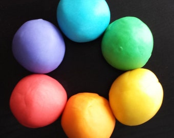 Lavender Scented Playdough Pack. Coconut Oil Based, Aromatherapy, Homemade Playdough.