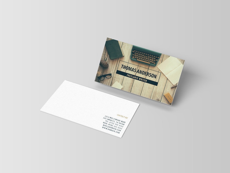 Freelance Business Card Template