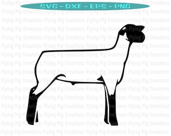 Download Sheep dxf file | Etsy