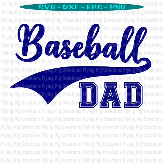 Download Baseball Dad Svg Baseball Dad Daddy Softball Tball T Ball Etsy