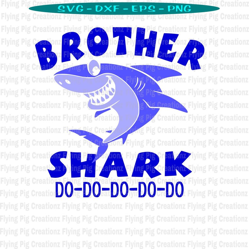 Download Brother Shark svg Sister Shark svg Youtube Shark Song svg ...