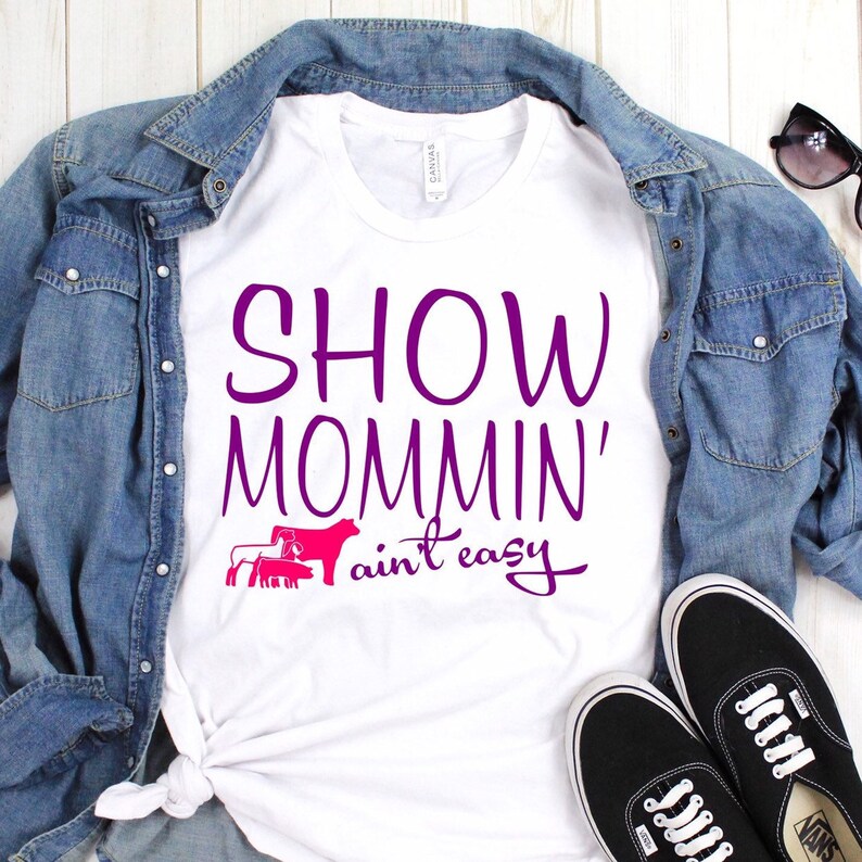 Download Cow svg Show Mom svg Livestock svg Show Mommin svg Show | Etsy
