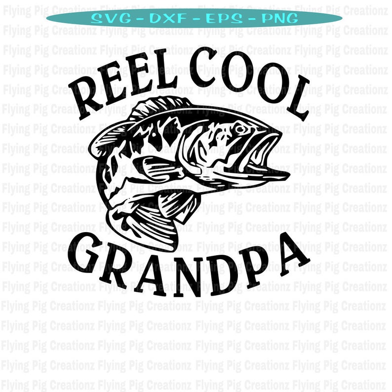 Download Reel Cool Grandpa Papa Worlds Greatest Grandpa Fishing ...