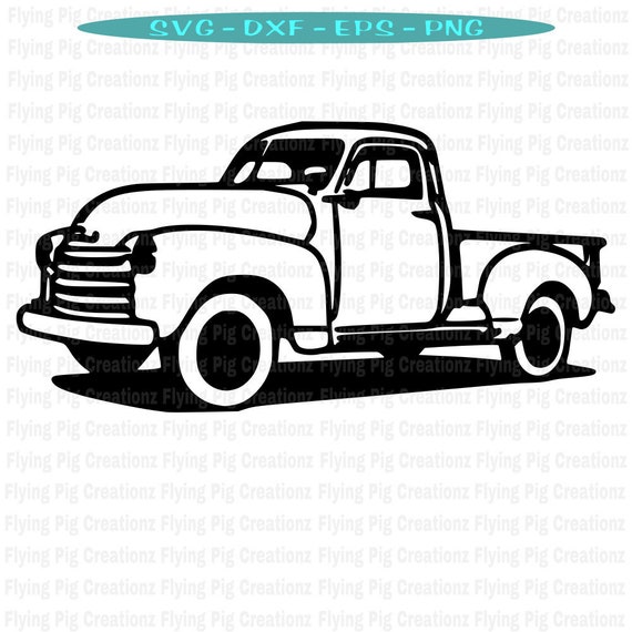 Free Free Silhouette Vintage Truck Svg Free 637 SVG PNG EPS DXF File