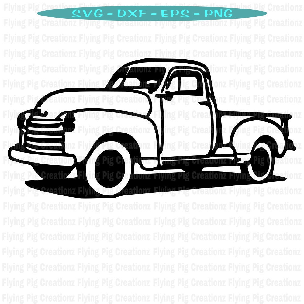 Free Free 56 Old Chevy Truck Svg Free SVG PNG EPS DXF File