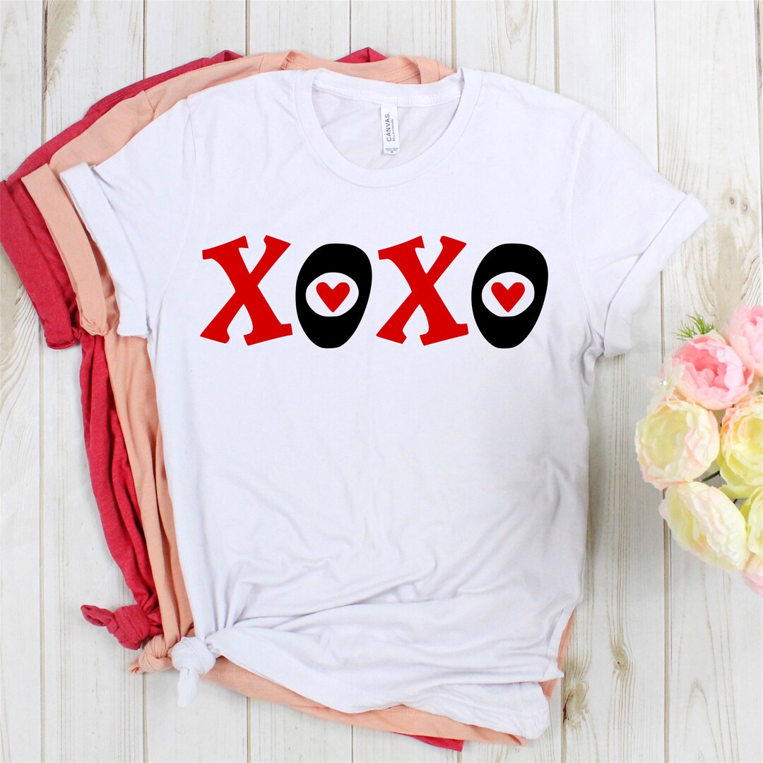 Xoxo Svg, Heart Svg, Love Svg, Hugs and Kisses Svg, Valentine Shirt Svg ...