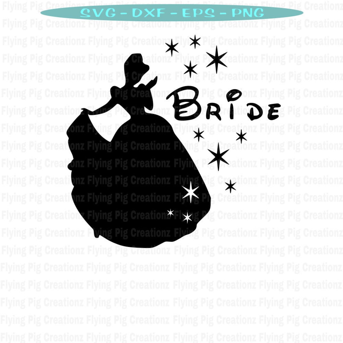 Cinderella Bride Bridal Party Wedding Rehearsal Stars to Be Etsy